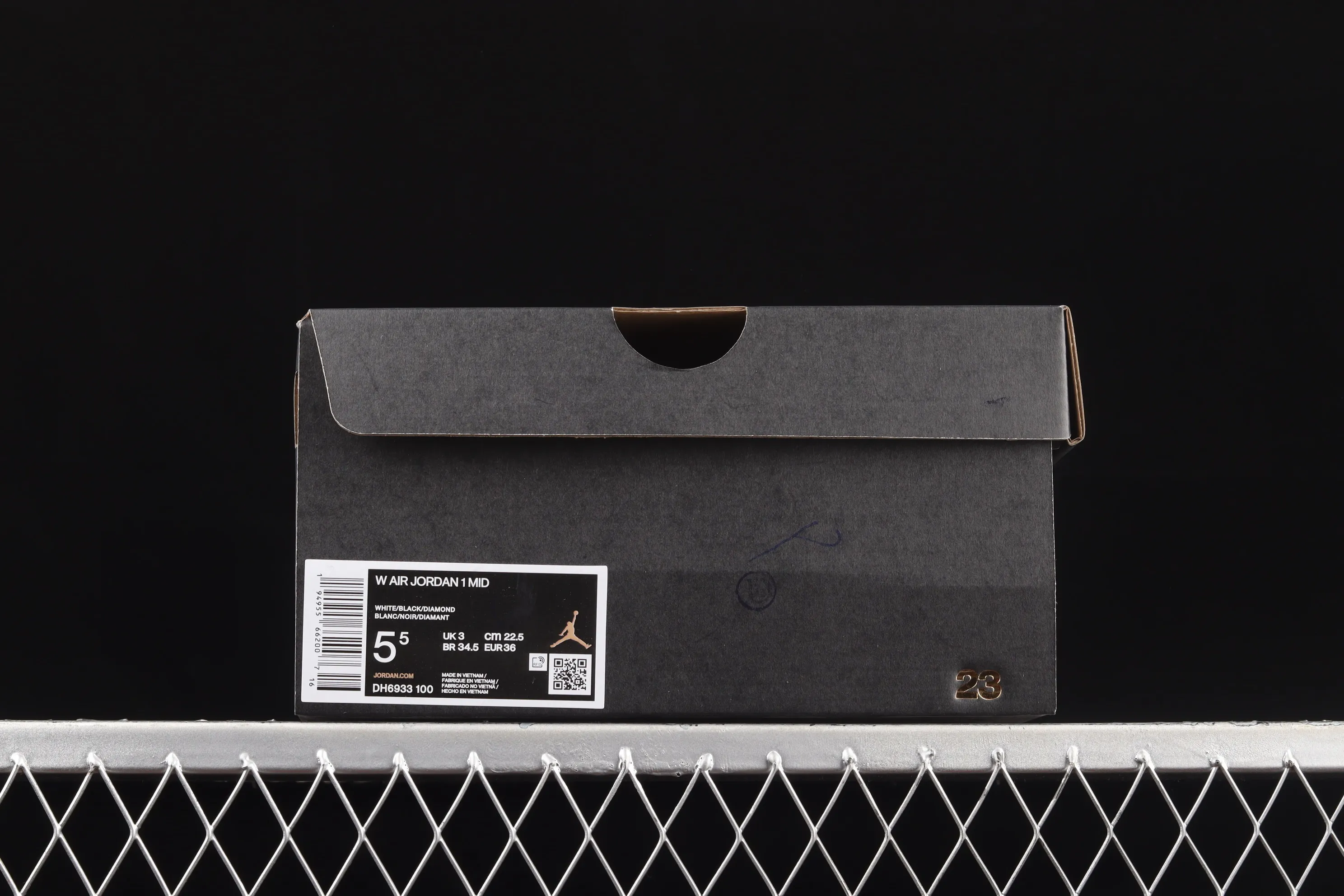 All categories Air Jordan Jordan series basketball shoes Air Jordan 1 Mid Air Jordan 1 Mid "Diamond Shorts" AJ1 Joe 1 Pearlescent White Black Panda DH6933-100